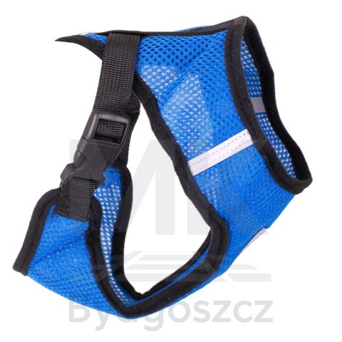 Szelki bezuciskowe spacerowe regulowane odblask dla psa kota + smycz rozmiar XL Szelki bezuciskowe spacerowe regulowane odblask dla psa kota + smycz rozmiar XL