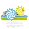 Warsztat krzesło edukacyjne klocki drewniane zestaw konstrukcyjny 49el.
