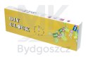 Zegar ścienny naklejany DIY regulowany duży 80-120cm czarny 4 cyfry