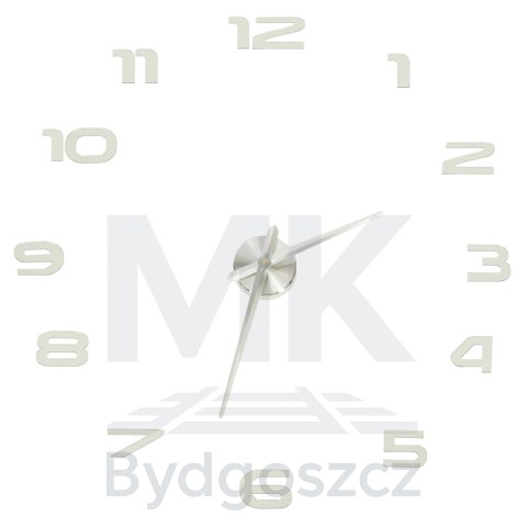 Zegar ścienny naklejany na ścianę 3D lustrzany DIY duży nowoczesny 80-120cm XL Zegar ścienny naklejany na ścianę 3D lustrzany DIY duży nowoczesny 80-120cm XL