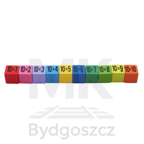 Zestaw edukacyjny nauka liczenia tabliczka mnożenia do 100 kwadratowa Zestaw edukacyjny nauka liczenia tabliczka mnożenia do 100 kwadratowa