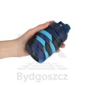 Butelka na wodę bidon silikonowy składany z uchwytem sportowy 500ml niebieski