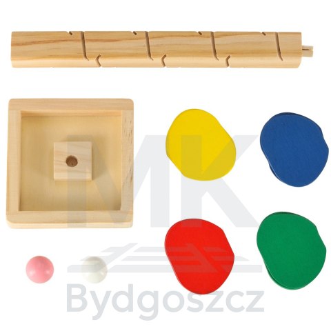 Drzewko edukacyjne klocki drewniane tor kulkowy Kulodrom Montessori Drzewko edukacyjne klocki drewniane tor kulkowy Kulodrom Montessori