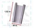 Folia rolka Carbon 4D srebrna 1,52x30m 9086