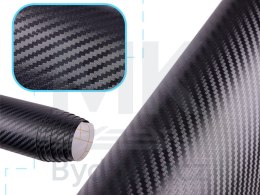 Folia rolka carbon 3D czarna 1,27x28m