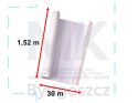 Folia rolka carbon 4D biała 1,52x30m