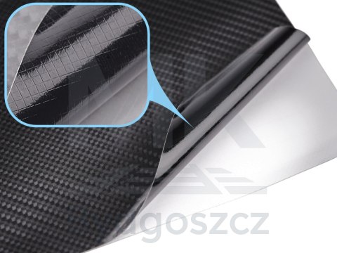 Folia rolka carbon 5D czarna 1,52x18m Folia rolka carbon 5D czarna 1,52x18m