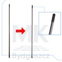 Folia rolka carbon 5D srebrna 1,52x18m