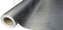 Folia rolka metalic szczotkowana grafit 1,52x30m