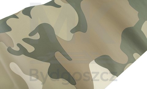Folia rolka okleina kamuflażowa pustynia 1,52x30m Folia rolka okleina kamuflażowa pustynia 1,52x30m