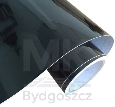 Folia rolka połysk czarna 1,52x30m