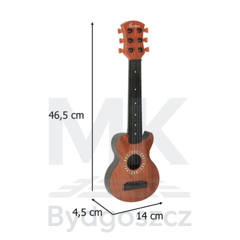 Gitara klasyczna dla dzieci drewniana 6 strun 18 cali 46,5cm Gitara klasyczna dla dzieci drewniana 6 strun 18 cali 46,5cm