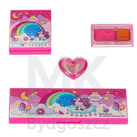 Kosmetyki do makijażu make up lakiery torebka spódniczka zestaw 22 elementy Kosmetyki do makijażu make up lakiery torebka spódniczka zestaw 22 elementy