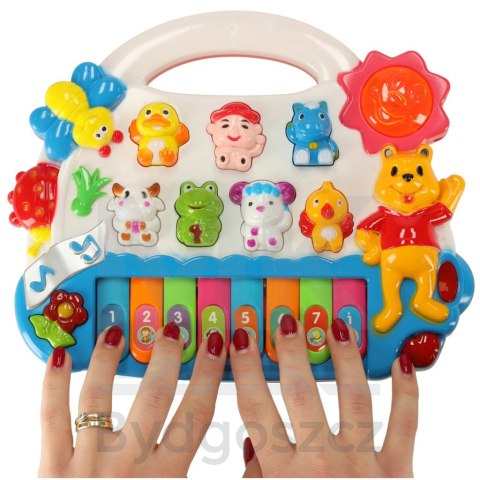 Pianinko organki dla dzieci odgłosy zwierząt Pianinko organki dla dzieci odgłosy zwierząt