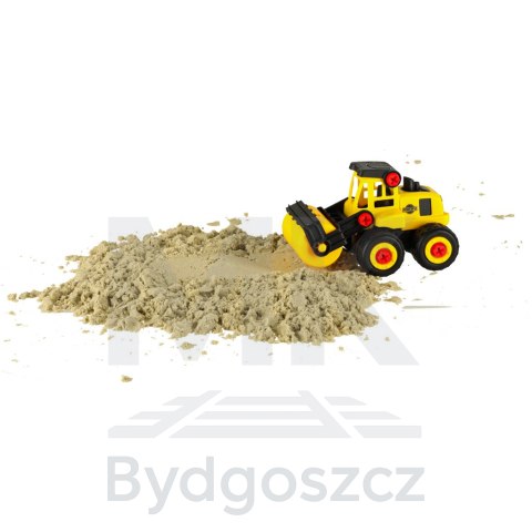 Piasek dla dzieci 1100g zamek pojazdy foremki figurki zestaw kreatywny Piasek dla dzieci 1100g zamek pojazdy foremki figurki zestaw kreatywny