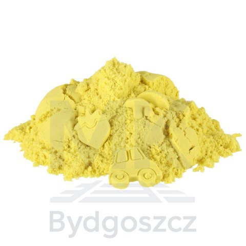 Piasek dla dzieci 1kg w woreczku żółty Piasek dla dzieci 1kg w woreczku żółty