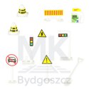 Piasek dla dzieci 750g domek foremki figurki zestaw kreatywny