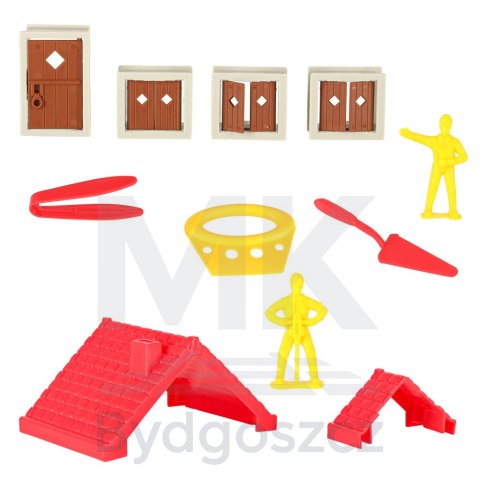 Piasek dla dzieci 750g domek foremki figurki zestaw kreatywny Piasek dla dzieci 750g domek foremki figurki zestaw kreatywny