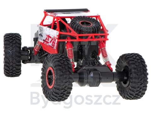 Samochód zdalnie sterowany na pilota RC Rock Crawler HB 2,4GHz 1:18 czerwony Samochód zdalnie sterowany na pilota RC Rock Crawler HB 2,4GHz 1:18 czerwony