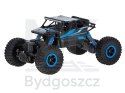 Samochód zdalnie sterowany na pilota RC Rock Crawler HB 2,4GHz 1:18 niebieski