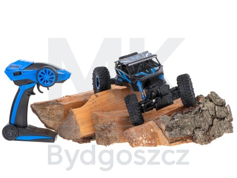 Samochód zdalnie sterowany na pilota RC Rock Crawler HB 2,4GHz 1:18 niebieski Samochód zdalnie sterowany na pilota RC Rock Crawler HB 2,4GHz 1:18 niebieski