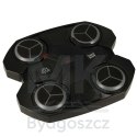 Tarcza bokserska treningowa na ścianę trenażer muzyka światła LED USB