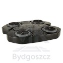 Tarcza bokserska treningowa na ścianę trenażer muzyka światła LED USB