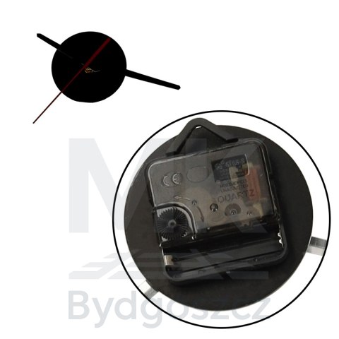 Zegar ścienny do salonu kuchni DIY naklejany nowoczesny 3D czarny 4 duże cyfry Zegar ścienny do salonu kuchni DIY naklejany nowoczesny 3D czarny 4 duże cyfry