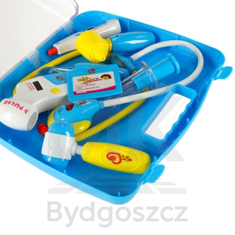 Zestaw lekarza w walizce DOKTOR +światła niebieski Zestaw lekarza w walizce DOKTOR +światła niebieski
