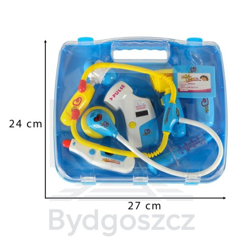 Zestaw lekarza w walizce DOKTOR +światła niebieski Zestaw lekarza w walizce DOKTOR +światła niebieski