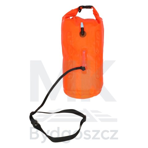Bojka do pływania boja asekuracyjna ratunkowa pływacka sucha kieszeń gwizdek 20l Bojka do pływania boja asekuracyjna ratunkowa pływacka sucha kieszeń gwizdek 20l
