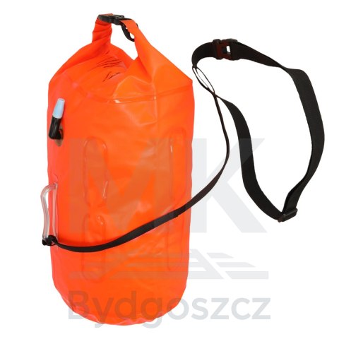 Bojka do pływania boja asekuracyjna ratunkowa pływacka sucha kieszeń gwizdek 20l Bojka do pływania boja asekuracyjna ratunkowa pływacka sucha kieszeń gwizdek 20l