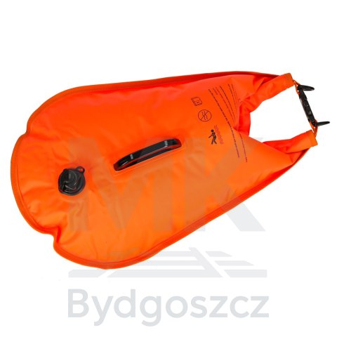 Bojka do pływania boja asekuracyjna ratunkowa pływacka sucha kieszeń gwizdek 28l Bojka do pływania boja asekuracyjna ratunkowa pływacka sucha kieszeń gwizdek 28l