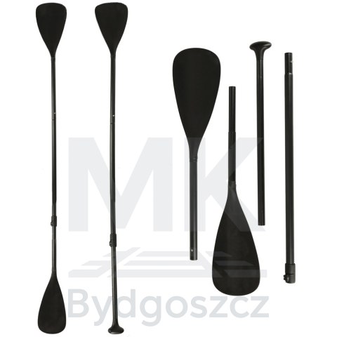 Deska SUP pompowana do pływania z siedzeniem akcesoriami wiosło zestaw żółta 350 cm Deska SUP pompowana do pływania z siedzeniem akcesoriami wiosło zestaw żółta 350 cm