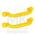 Kamienie wspinaczkowe uchwyty do wspinaczki dla dzieci kolorowe 10 szt + śruby