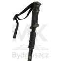 Kijki kije trekkingowe do nordic walking składane 2 sztuki czarne