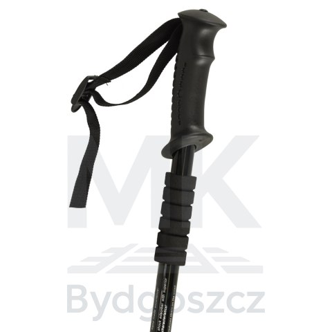 Kijki kije trekkingowe do nordic walking składane 2 sztuki czarne Kijki kije trekkingowe do nordic walking składane 2 sztuki czarne