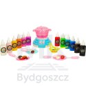 Klej żel kryształowy 3D crystal glue magiczna kuchnia szablony kreatywny zestaw 62 elementy niebieski