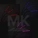 Lampa do roślin LED uprawy wzrostu panel 3 żarówki