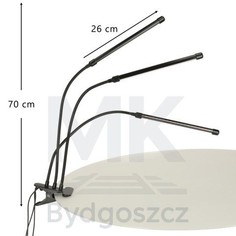Lampa do roślin LED uprawy wzrostu panel 3 żarówki Lampa do roślin LED uprawy wzrostu panel 3 żarówki