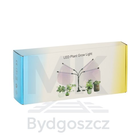 Lampa do roślin LED uprawy wzrostu panel 3 żarówki Lampa do roślin LED uprawy wzrostu panel 3 żarówki