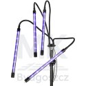 Lampa do roślin LED uprawy wzrostu panel na statywie 4x80LED