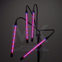 Lampa do roślin LED uprawy wzrostu panel na statywie 4x80LED