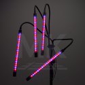 Lampa do roślin LED uprawy wzrostu panel na statywie 4x80LED