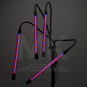 Lampa do roślin LED uprawy wzrostu panel na statywie 4x80LED