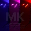 Lampa do roślin LED uprawy wzrostu panel na statywie 4x80LED