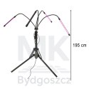 Lampa do roślin LED uprawy wzrostu panel na statywie 4x80LED