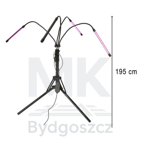 Lampa do roślin LED uprawy wzrostu panel na statywie 4x80LED Lampa do roślin LED uprawy wzrostu panel na statywie 4x80LED