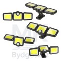 Lampa solarna LED 3w1 z czujnikiem ruchu zmierzchu