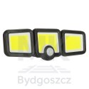 Lampa solarna LED 3w1 z czujnikiem ruchu zmierzchu